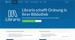 Desktop Screenshot of librario.de