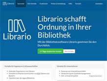 Tablet Screenshot of librario.de